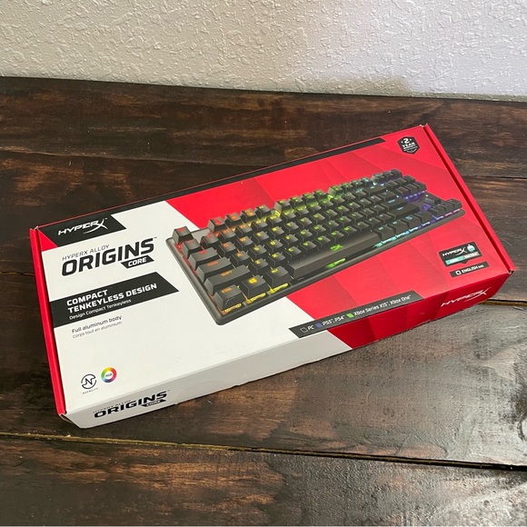 HyperX Alloy Origins Core Mechanical Tactile Aqua Switch Gaming Keyboard - Picture 2 of 9